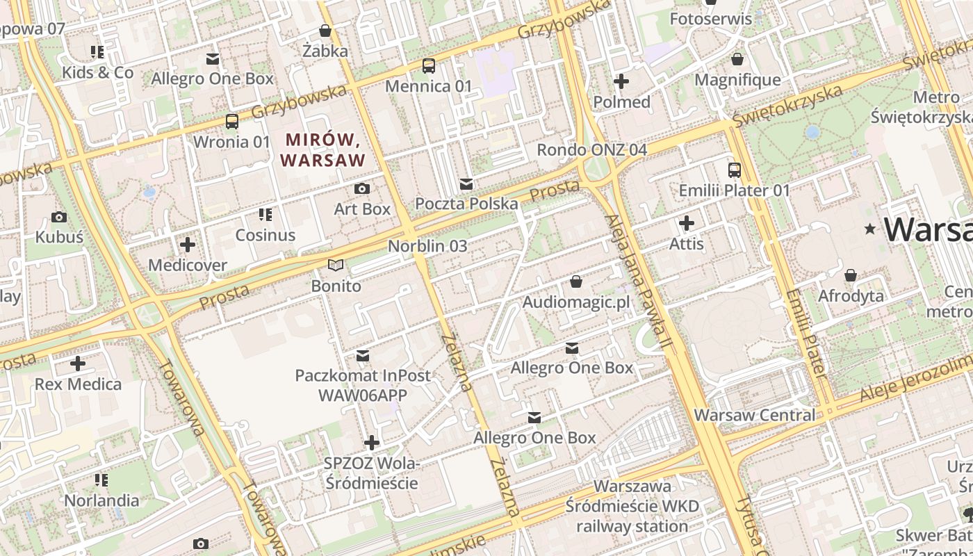 map